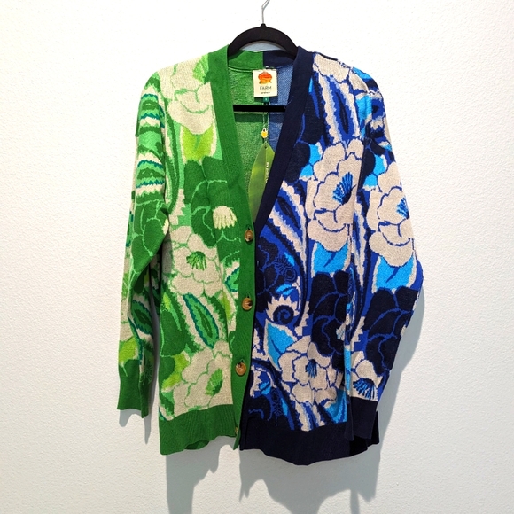 FARM Rio Sweaters - FARM Rio Tropical Groove Cardigan